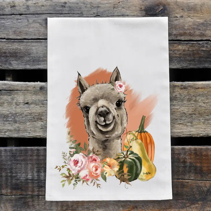 Flour Sack Alpaca Tea Towels