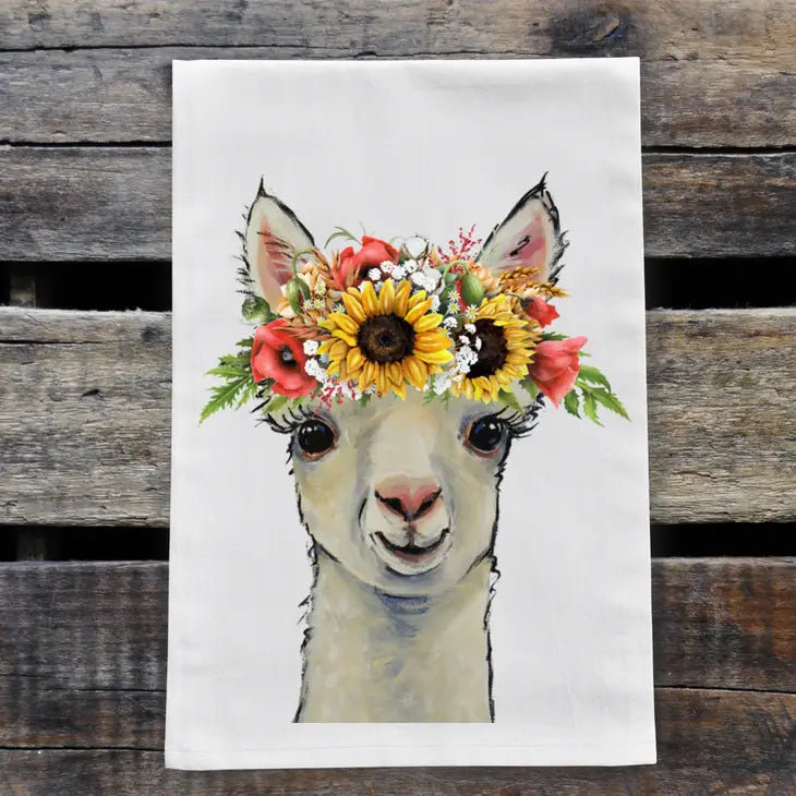 Flour Sack Alpaca Tea Towels