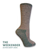 THE WEEKENDER ALPACA BOOT SOCK