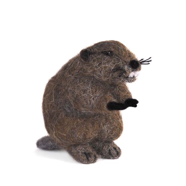 Needle Felted Alpaca Figurines