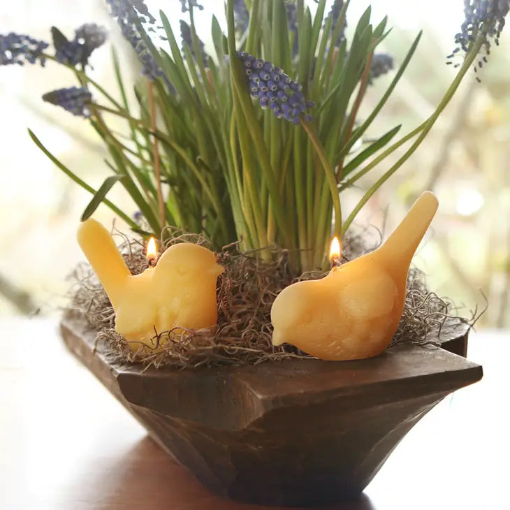 Beeswax Songbird Candles