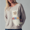 Whimsical Alpaca Sweater