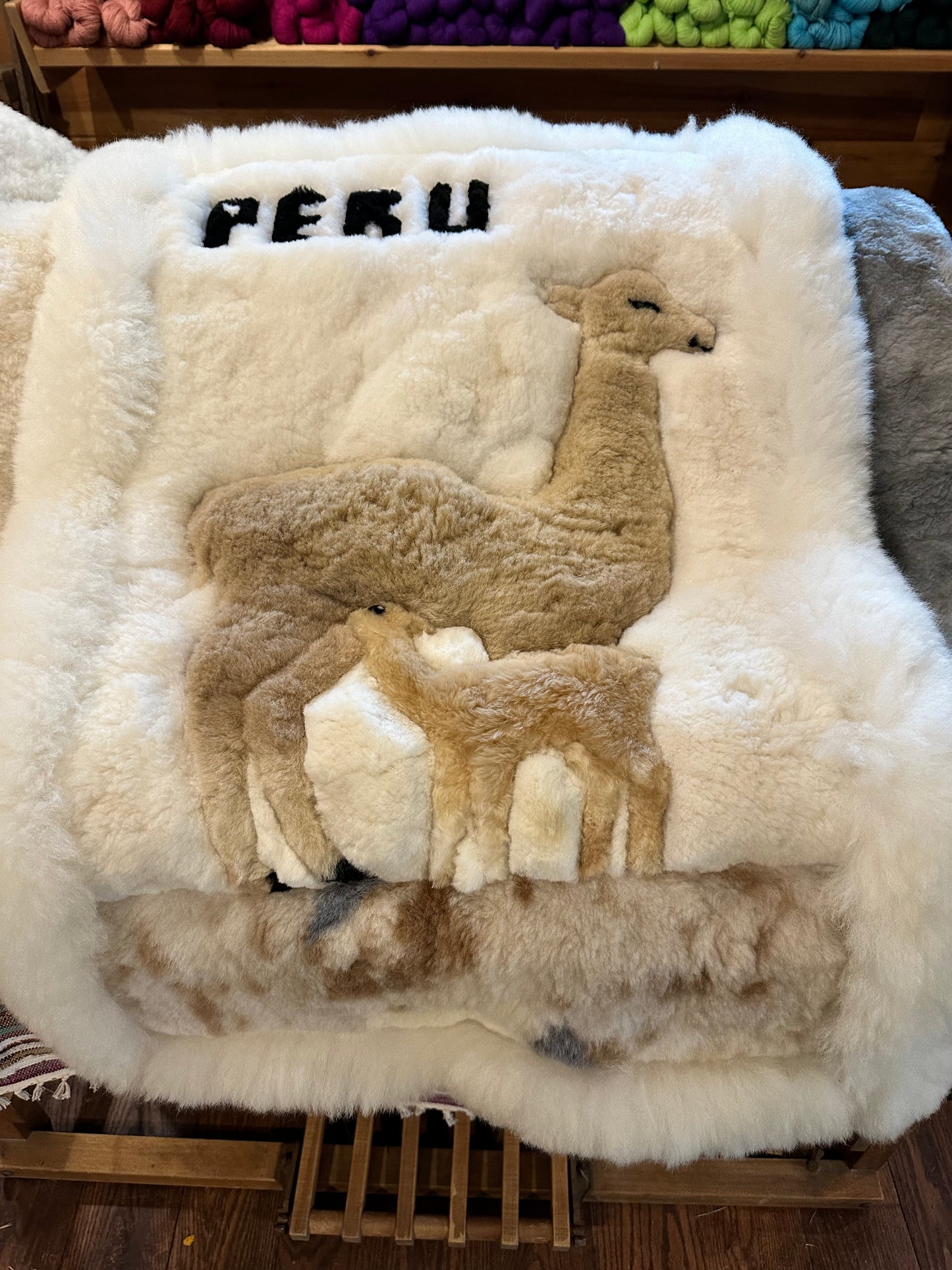 ALPACA FUR RUG