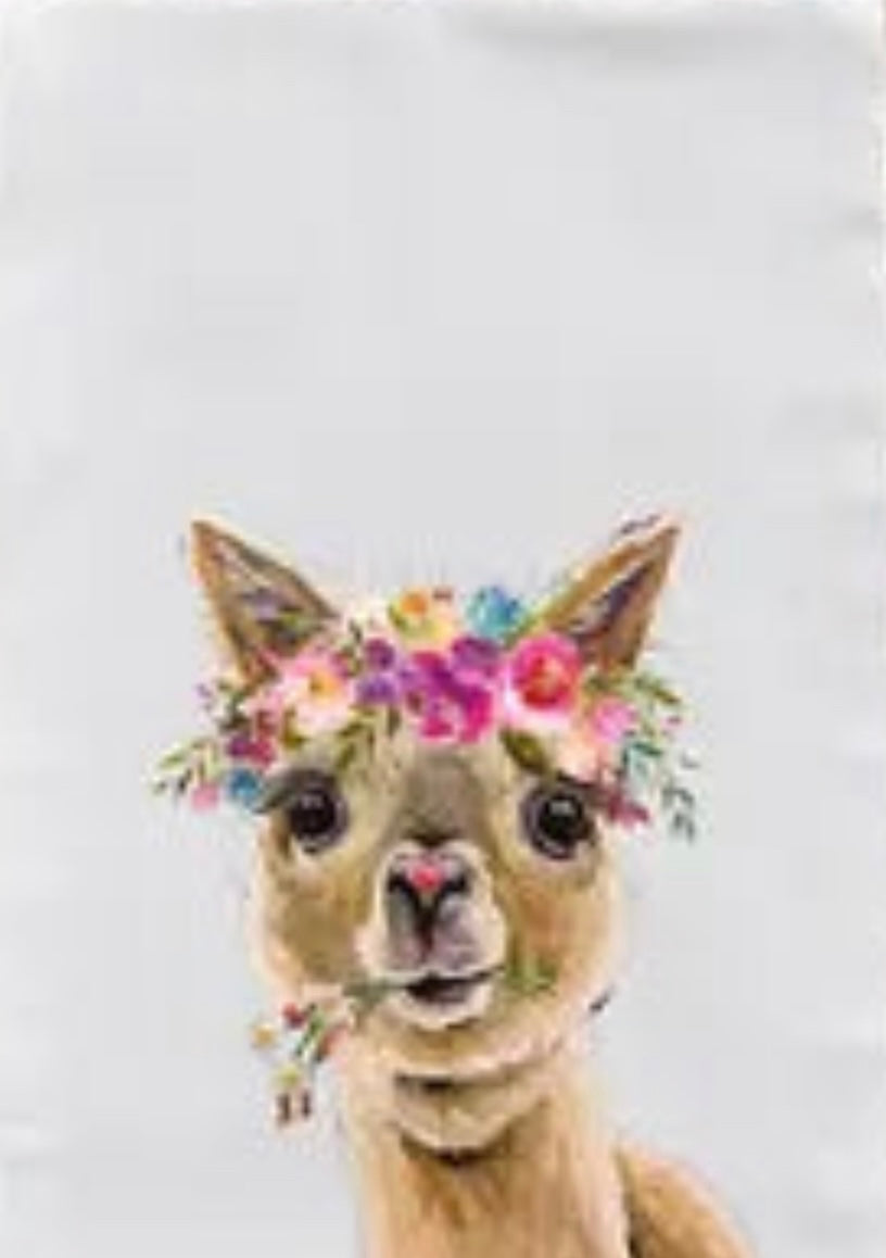Hippie Hounds Flour Sack Tea Towels