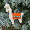 Llama Felted Ornament