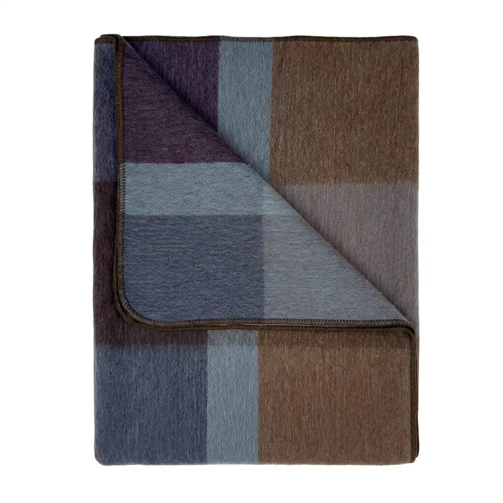 ALPACA BRUSHED PLAID BLANKETS