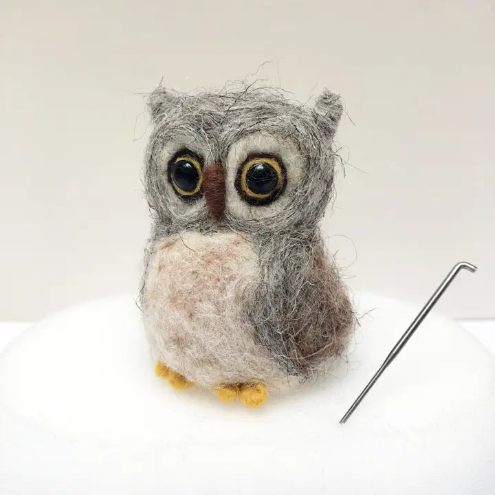 Needle Felting Kit / Owl
