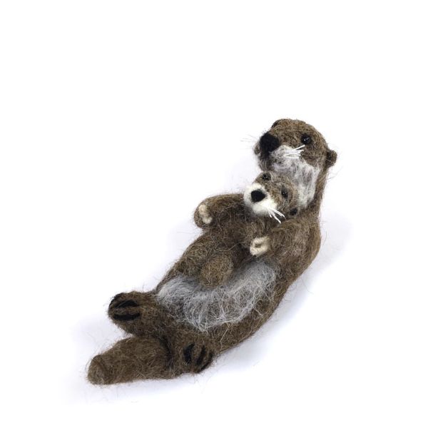 Needle Felted Alpaca Figurines