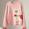 Whimsical Alpaca Sweater