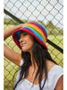 Rainbow Cotton Bucket Hat