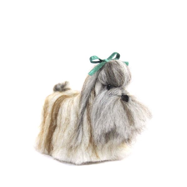 Needle Felted Alpaca Figurines