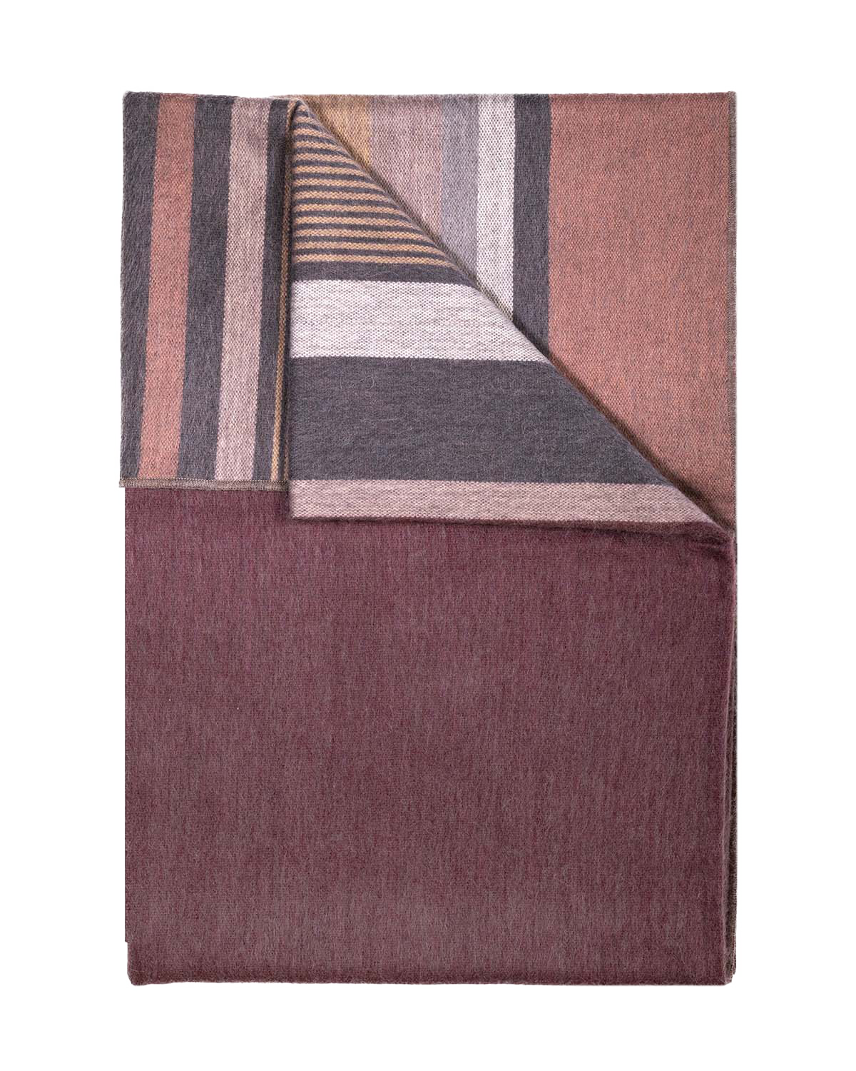 BRUSHED ALPACA BLANKET