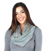 CAYAMA INFINITY ALPACA SCARF Seagrass