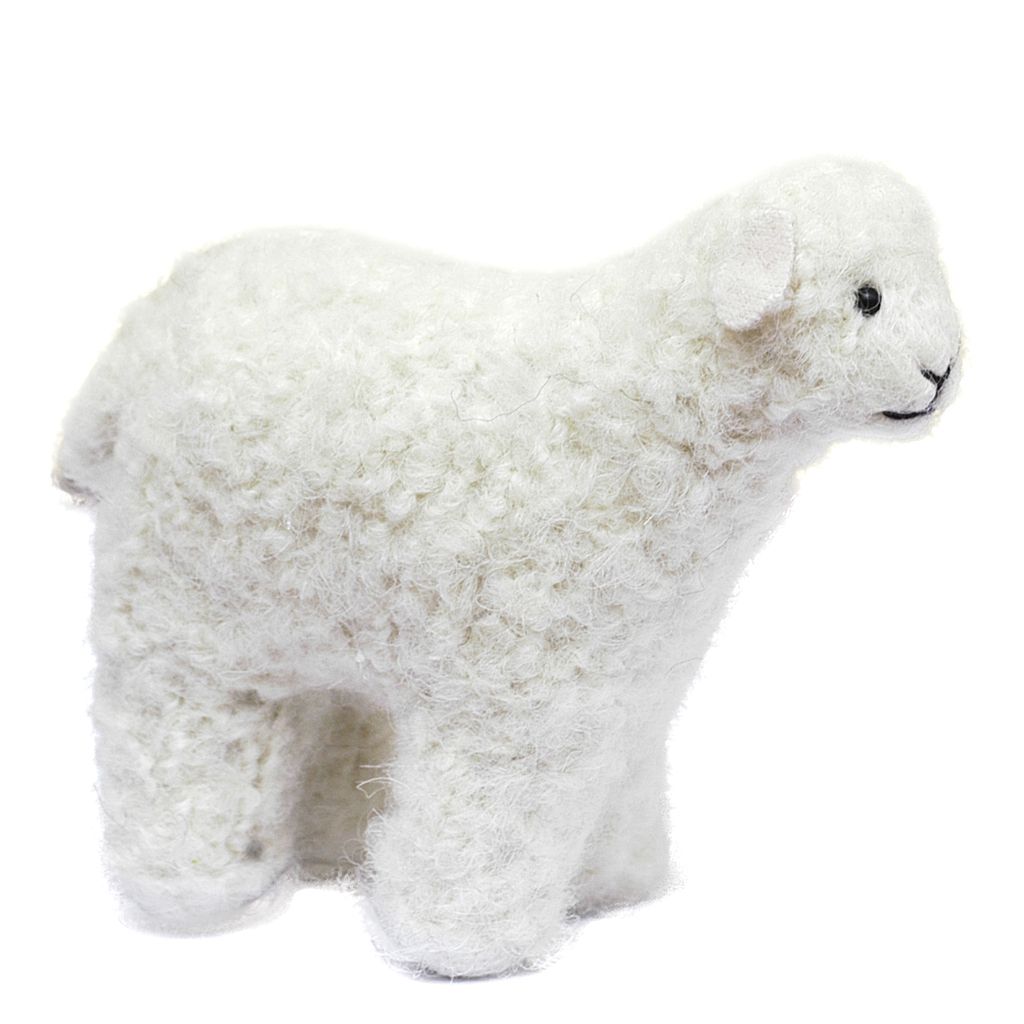 Needle Felted Alpaca Figurines