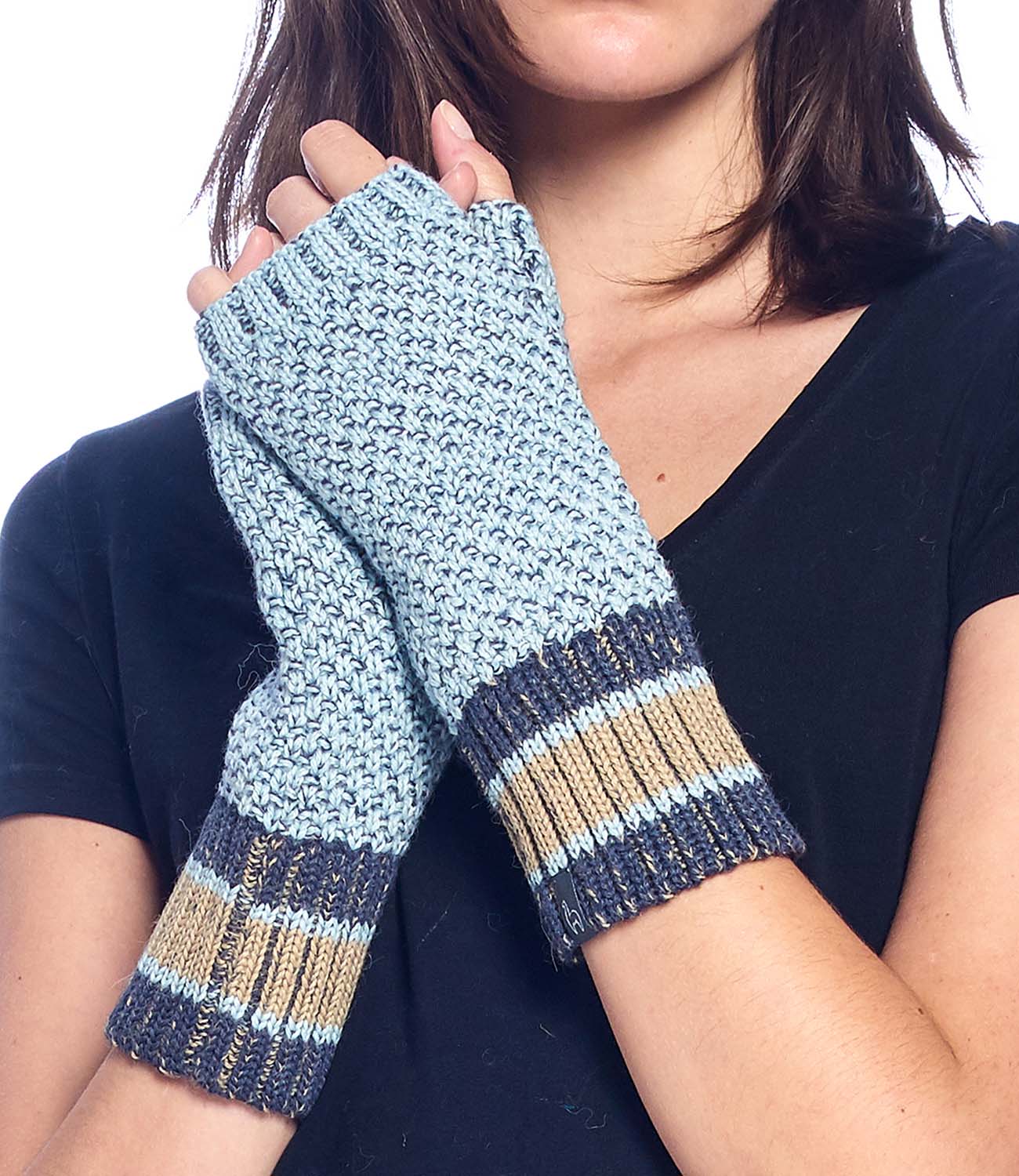 CARRERA FINGERLESS GLOVES 100% BABY ALPACA