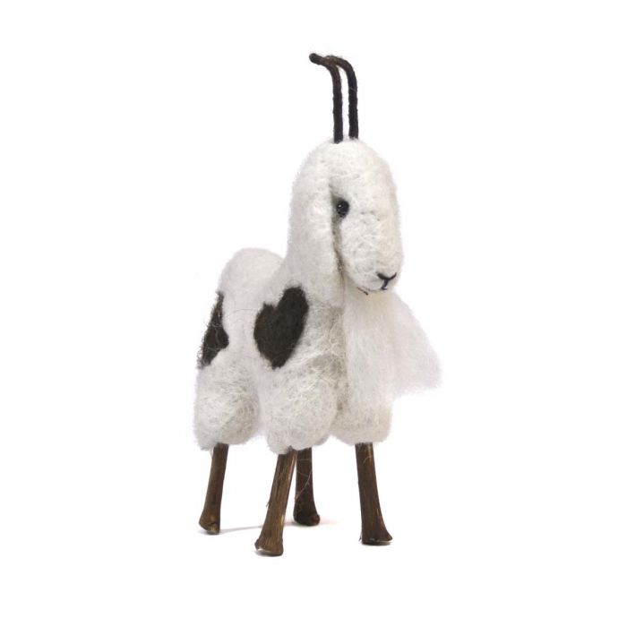Needle Felted Alpaca Figurines