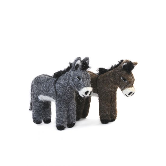 Needle Felted Alpaca Figurines