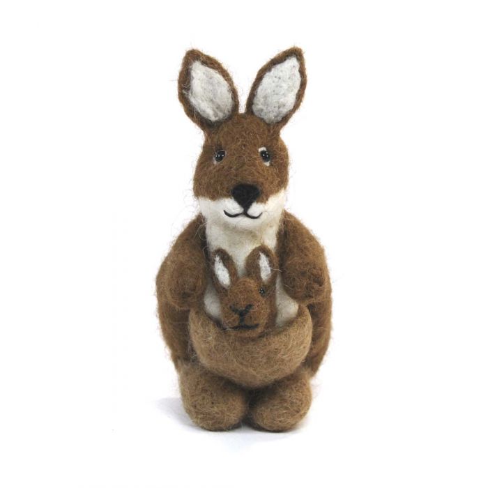 Needle Felted Alpaca Figurines