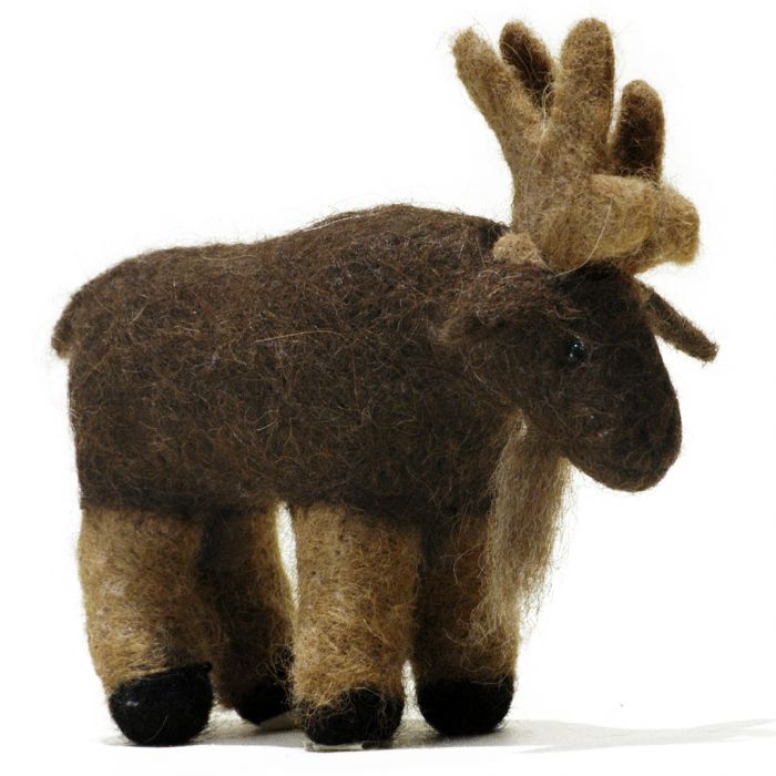 Needle Felted Alpaca Figurines