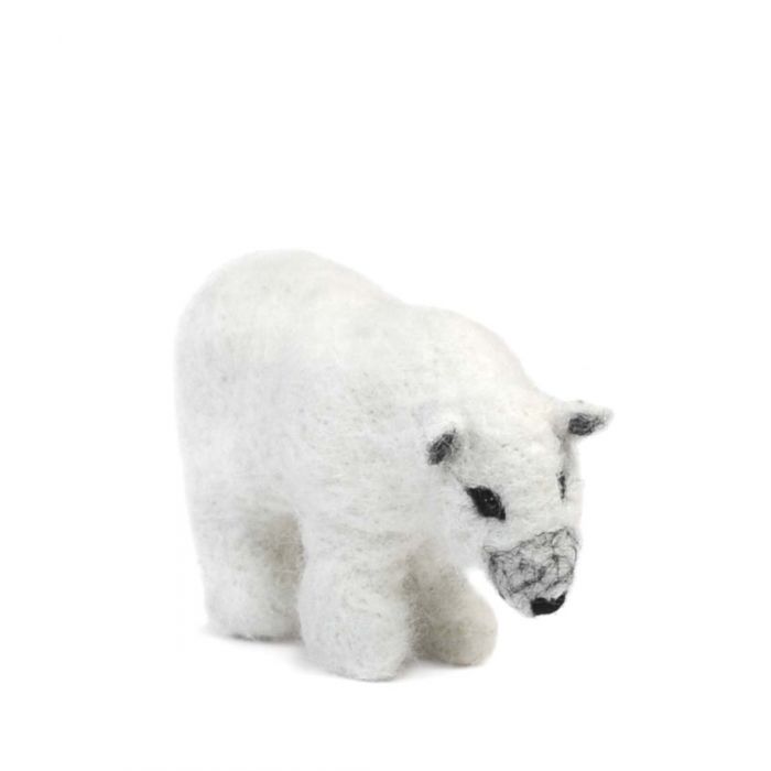 Needle Felted Alpaca Figurines