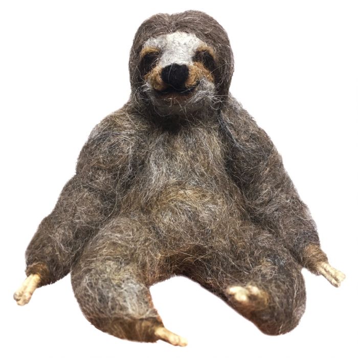 Needle Felted Alpaca Figurines