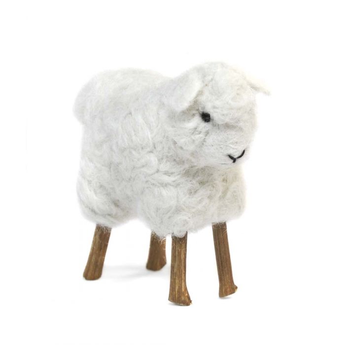 Needle Felted Alpaca Figurines