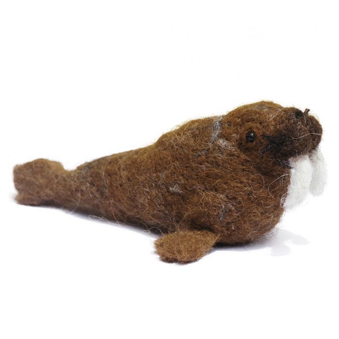 Needle Felted Alpaca Figurines