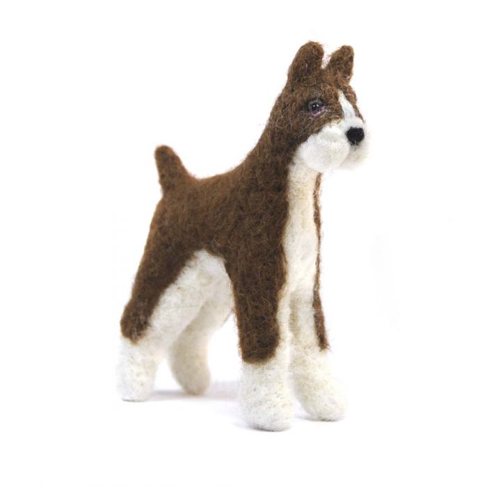 Needle Felted Alpaca Figurines