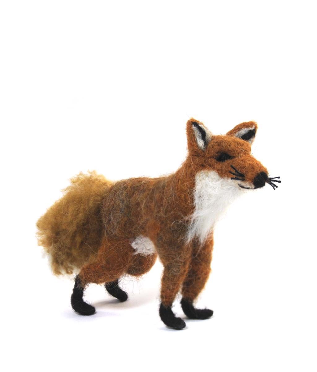 Needle Felted Alpaca Figurines