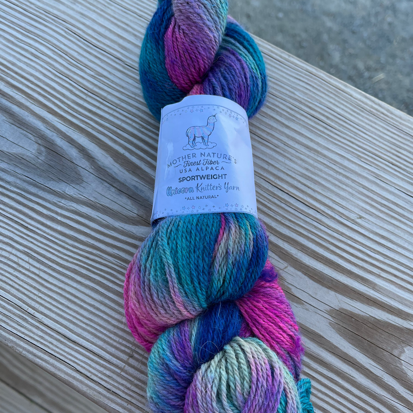 UNICORN HANDPAINTED YARN