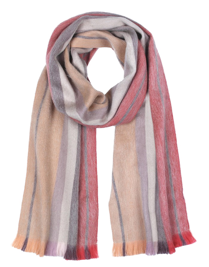 BRUSHED ALPACA SCARF