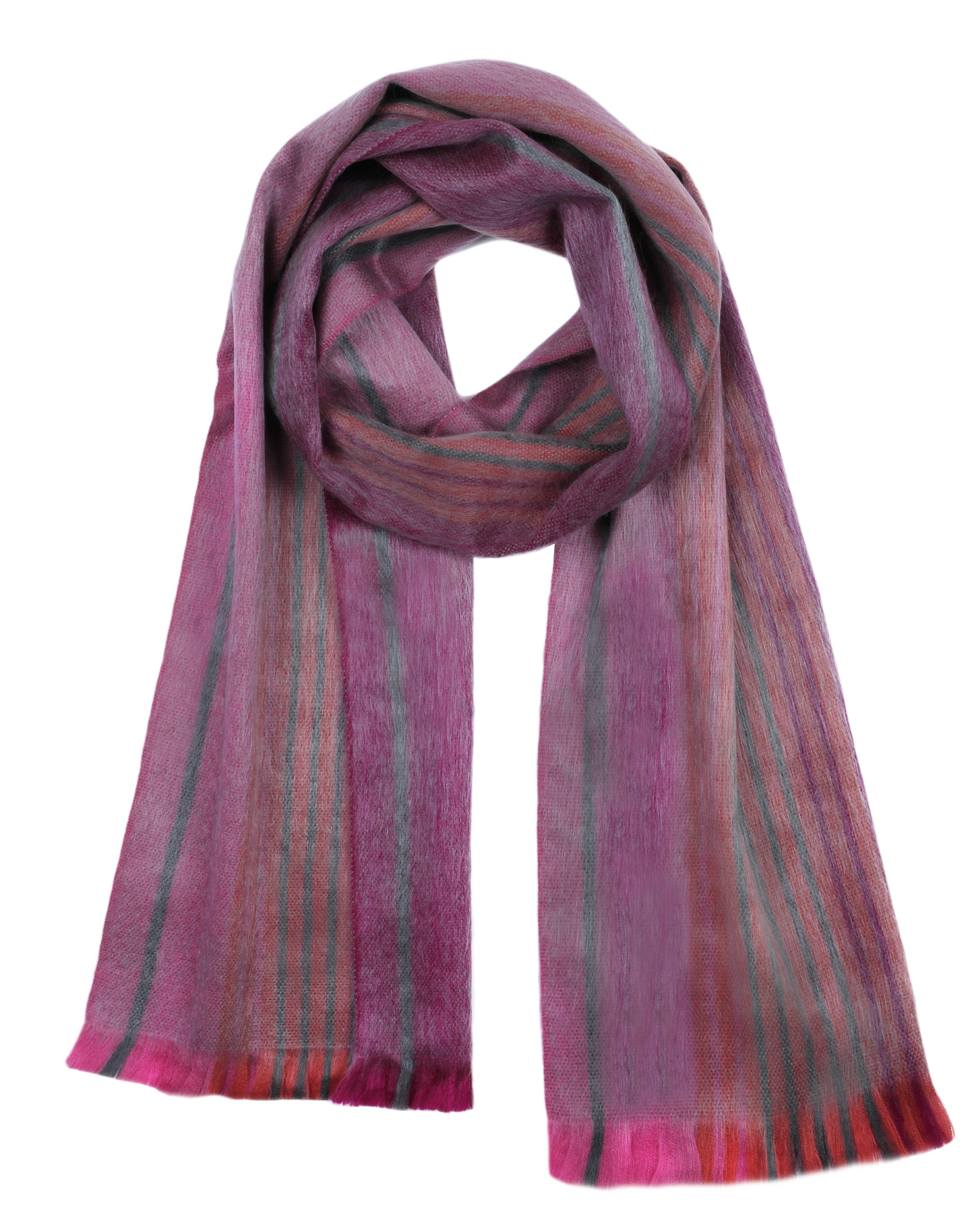 BRUSHED ALPACA SCARF