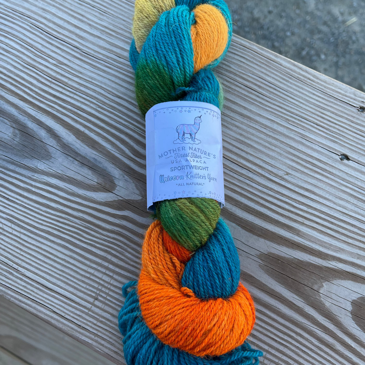 UNICORN HANDPAINTED YARN