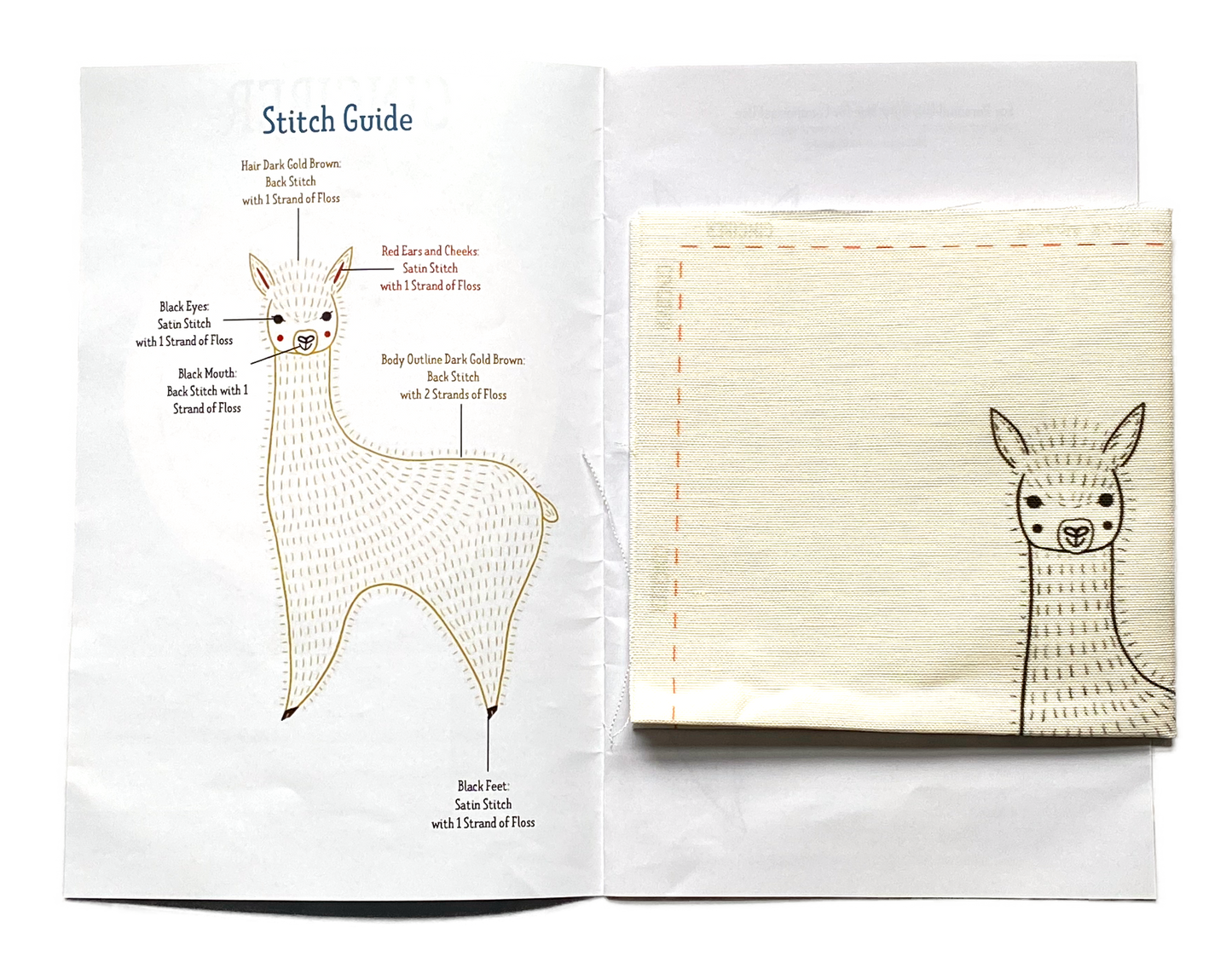 EMBROIDERY SAMPLER / ALPACA