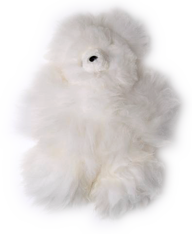 BABY ALPACA FUR TEDDY BEARS / NATURAL COLORS 18"