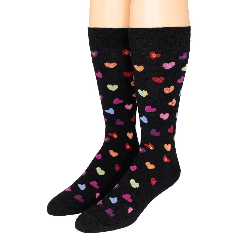 WARRIOR SOCKS /CANDY HEARTS