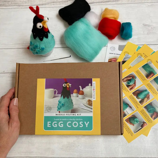 Needle Felting Kit / Chicken Egg Cozy