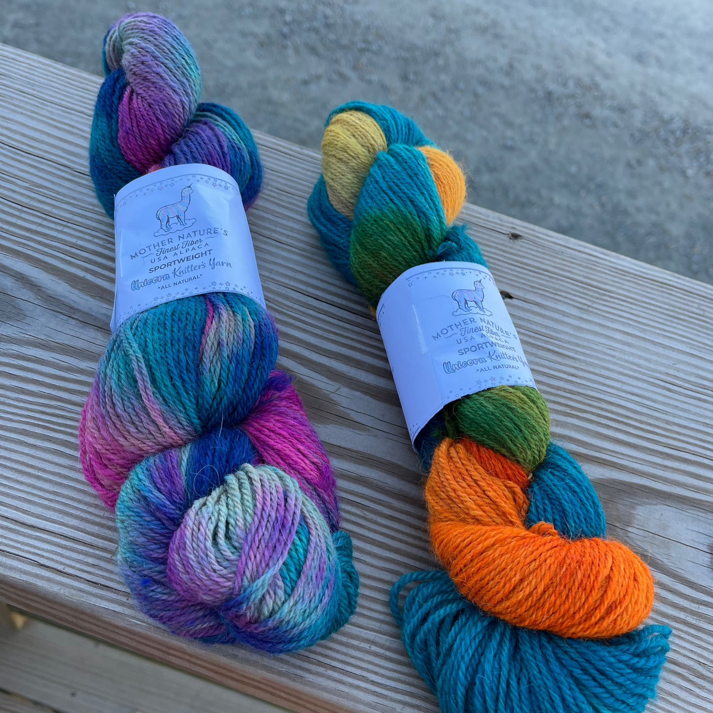 UNICORN HANDPAINTED YARN