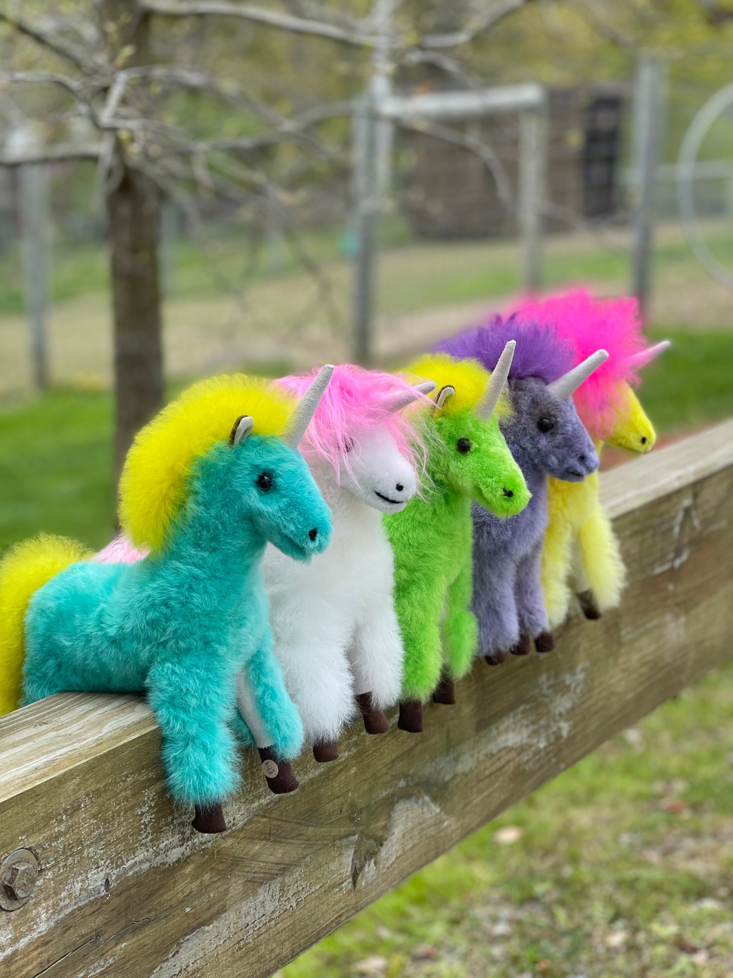 ALPACA STUFFED ANIMAL / UNICORN