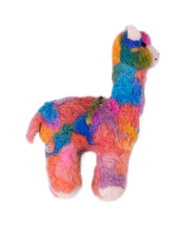 HUACAYA ALPACA FIGURINE ORNAMENT