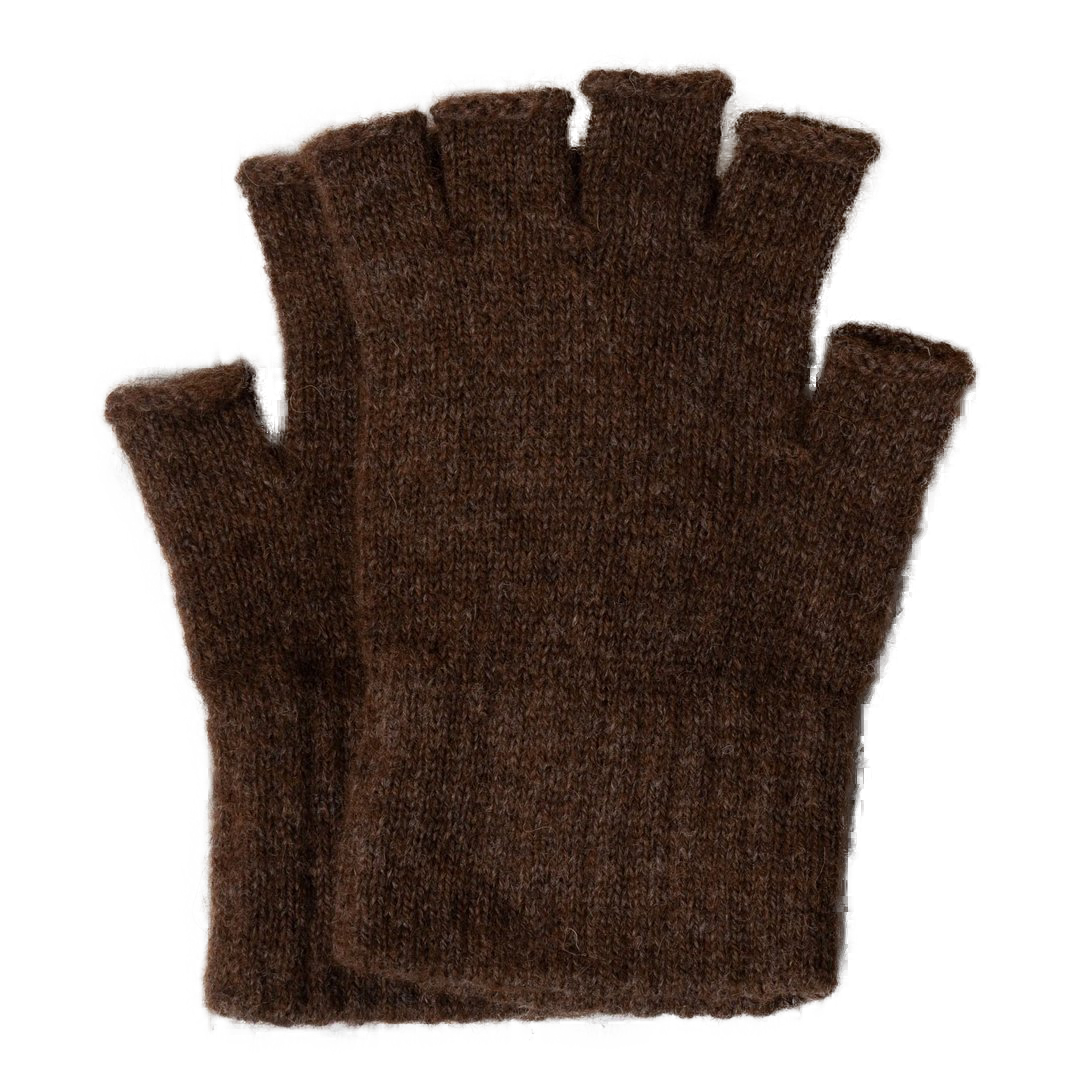 BABY ALPACA FINGERLESS GLOVES
