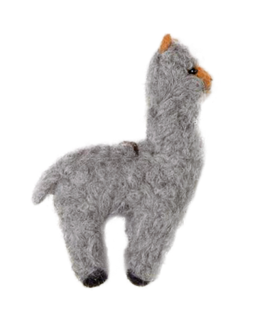 HUACAYA ALPACA FIGURINE ORNAMENT