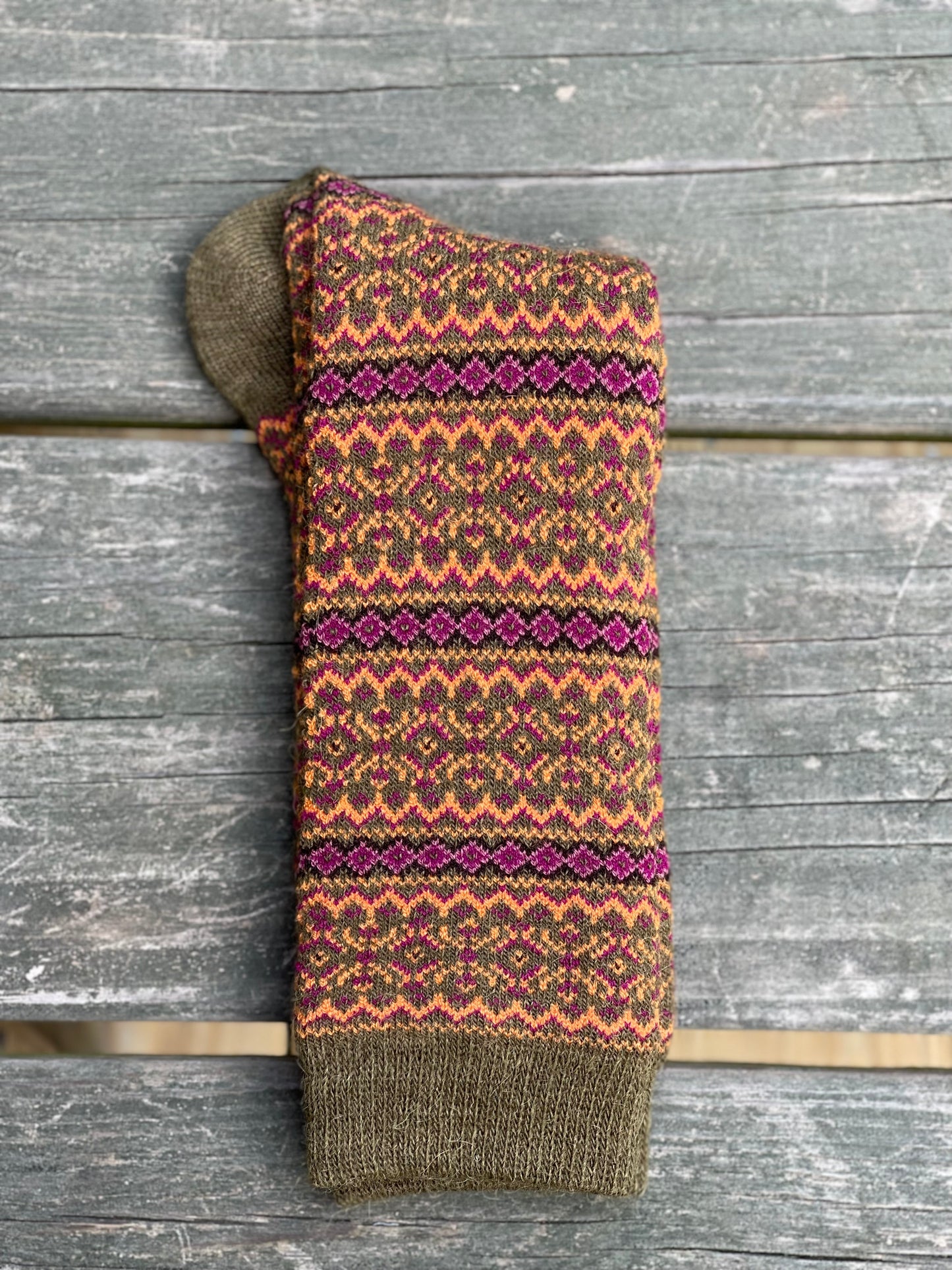 ALPACA ARTE SOCKS  / FUN PRINTS