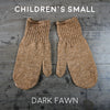 KIDS SOLID COLOR MITTENS