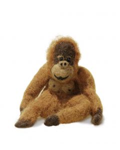 Needle Felted Alpaca Figurines