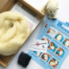 Needle Felting Kit / Polar Bear