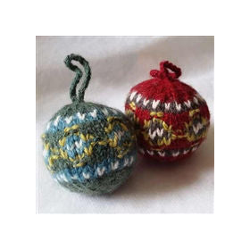 FAIR ISLE HERITAGE ORNAMENT BABY ALPACA Assorted